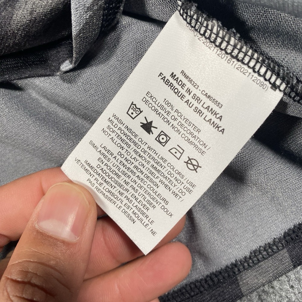 Nike Dri Fit Miler Short Sleeve Cascade Brushstroke Camo Running Top Mens XL - Picture 4 of 8